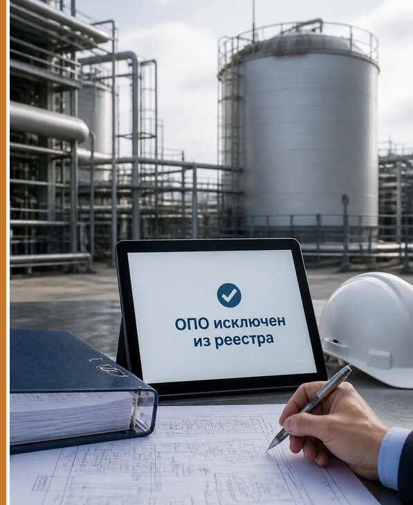 Исключение ОПО из госреестра в Чехове от 30501 р. | Авеста ОТиПБ