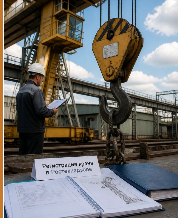 Регистрация крана в Ростехнадзоре в Чехове от 15251 р. | Авеста ОТиПБ